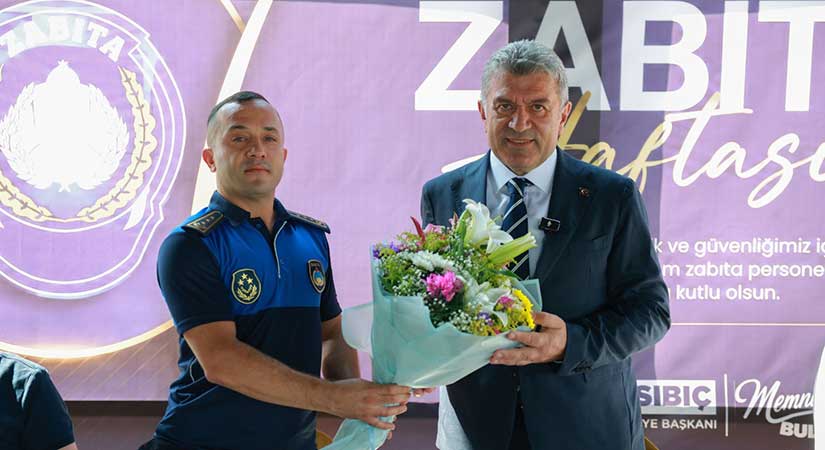 Sıbıç, Zabıta Haftası’nı personelle kutladı