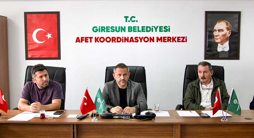 Giresun’da afetlere karşı ortak akıl!