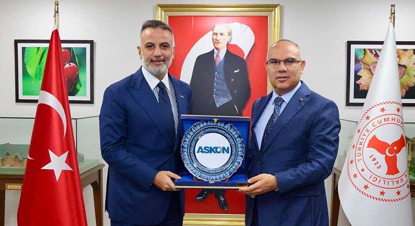 ASKON heyetinden Vali Koç’a yatırım ziyareti