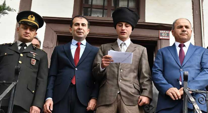 Atatürk’ün Şeref Günü 102 yıl sonra yeniden yaşatıldı