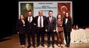 Giresun Barosu’nda Karademir yeniden başkan seçildi
