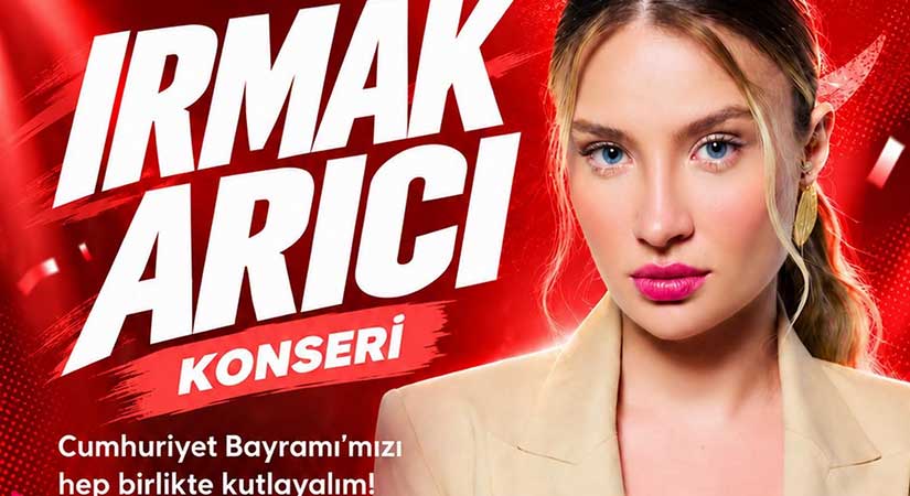 Cumhuriyet’in 103. yılında Irmak Arıcı sahne alacak