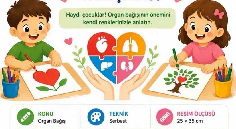 Organ bağışı yarışmasında en iyi 3 esere ödül verilecek