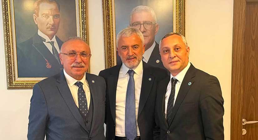 Giresun’un eski ve yeni il başkanları Ankara’da buluştu!