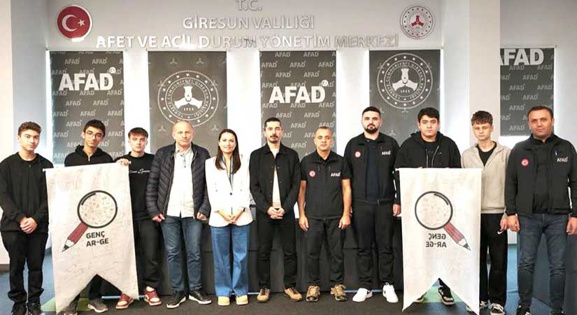 Giresun’da Genç Bilgi Elçileri Projesi AFAD’dan başladı