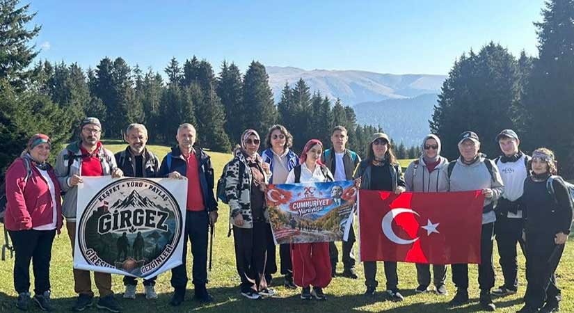 Giresun Gezginleri bayram coşkusunu doğaya taşıdı