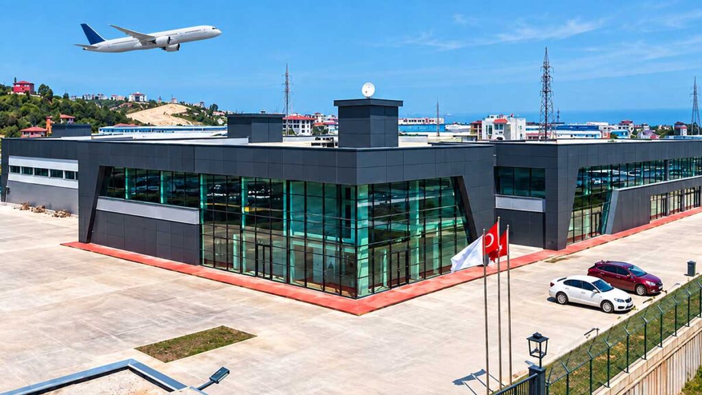 Giresun’dan Boeing’e uçak parçası