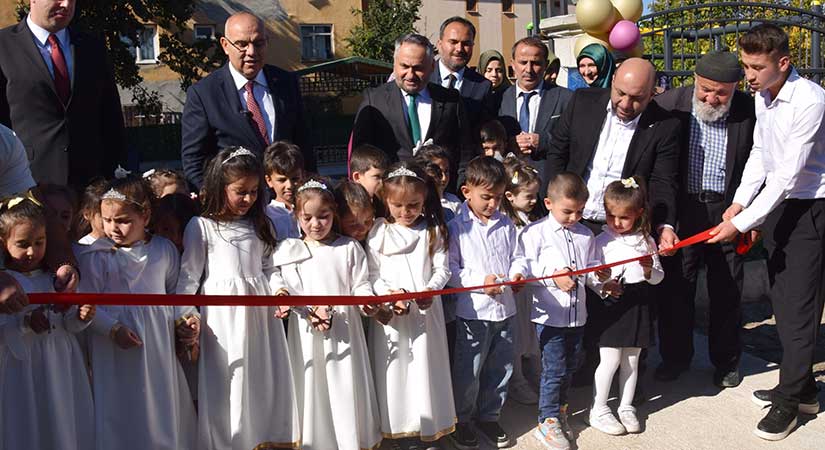 60 kişilik eğitim yuvası kapılarını açtı!