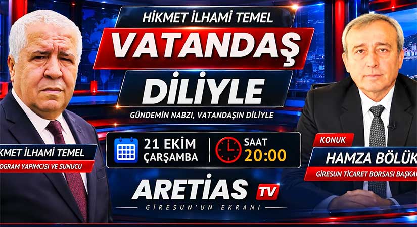 Hamza Bölük Aretias TV’de merak edilenleri yanıtlayacak