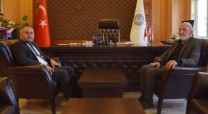 Muhittin Oral’dan Giresun İl Müftüsü Okuş’a tebrik ziyareti