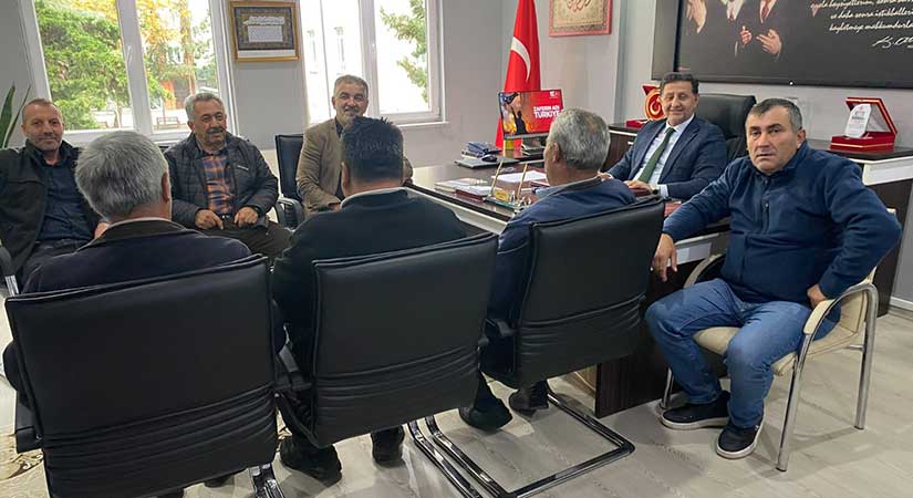 Espiyeli muhtarlar Müftü Özgül ile buluştu