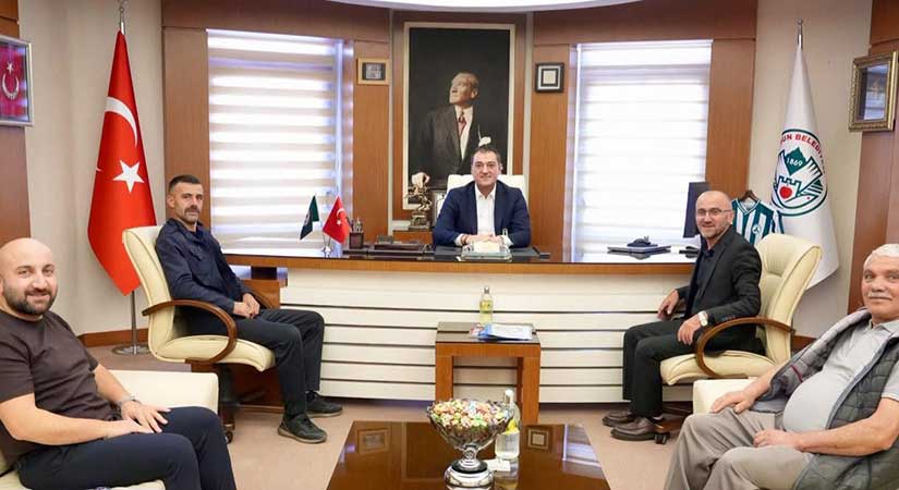 Dernek yönetiminden Başkan Köse’ye ziyaret
