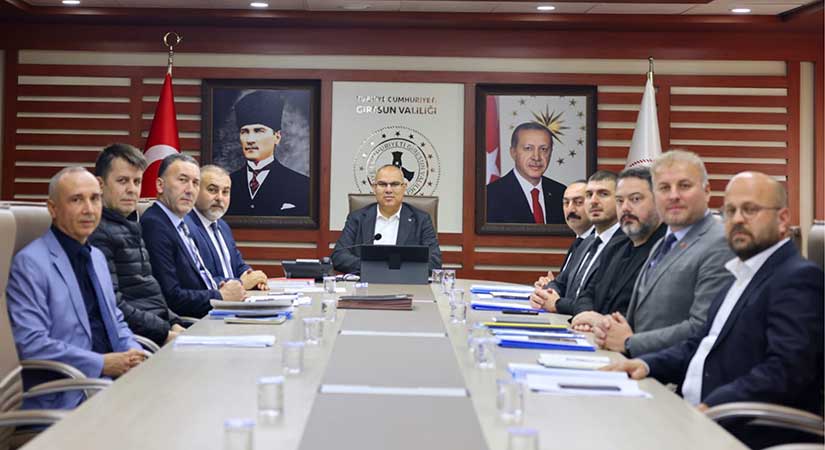 Vali Koç’tan Giresun’daki projelere zamanında tamamlama vurgusu