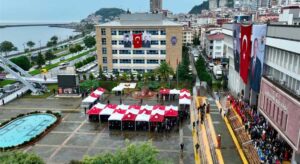 Giresun’da Cumhuriyet Bayramı törenle başladı!