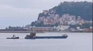 Rus gemisi FORTİS günler sonra Giresun Limanı’na çekildi!